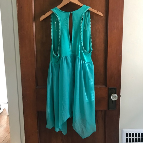 Turquoise beach cover-up - Picture 3 of 3